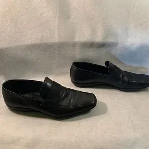 Prada | Shoes | Prada Loafers Us 85 Size Leather With Rubber  display picture 1